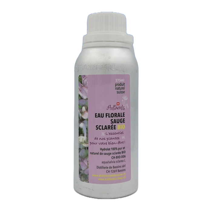 Eau florale de Sauge sclarée Bio – Image 2